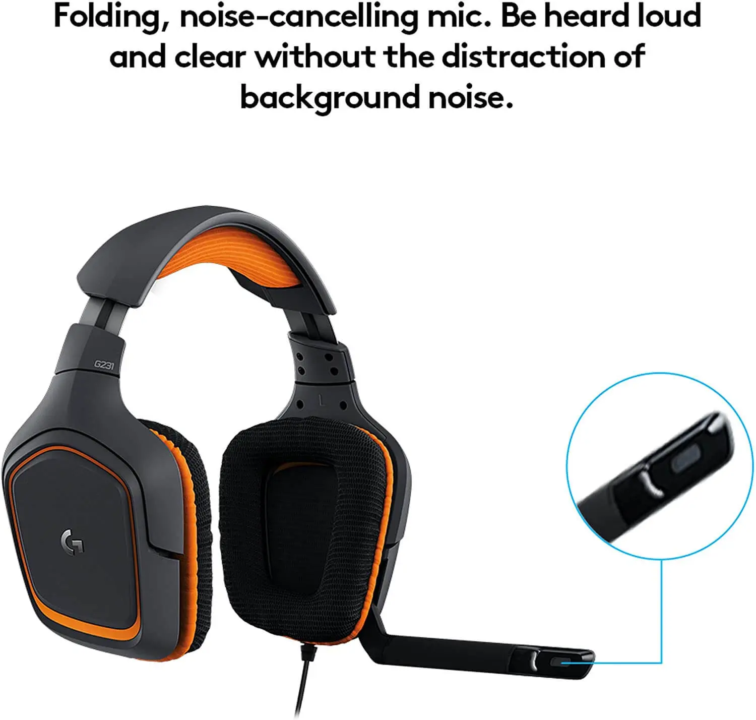Logitech G231 Prodigy Gaming Headphone  for sale in Emirates from Games2all
