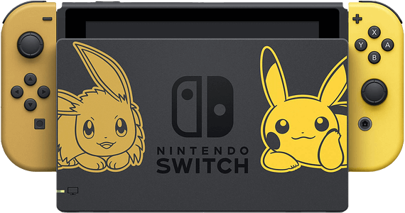 Nintendo Switch Console - Pokemon Edition V2 - Used