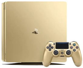 PlayStation 4 Console Slim 500GB - Gold - Used  for sale in Emirates from Games2all