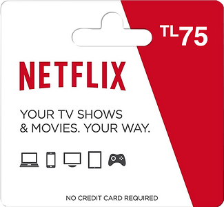 Netflix Gift Card 75 TL Key - Turkey
