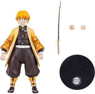 McFarlane Toys Demon Slayer: Zenitsu Agatsuma Action Figure - 18 cm