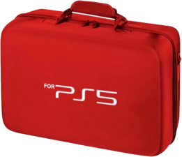 PS5 Bag - PlayStation 5 Console Carrying Case - Red -  for sale in Emirates from Games2all