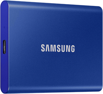 Samsung T7 Portable External SSD - Blue - 1 TB 