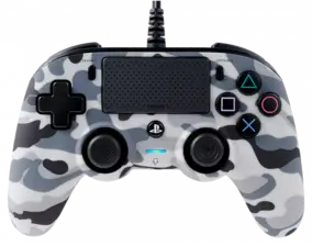 Nacon Wired Compact PS4 Controller - Gray Camouflage	 (81985)