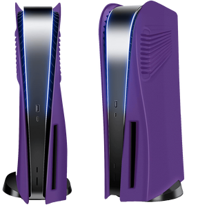 Replacement Plate Cover with Cooling Vents for PS5 Console - Purple