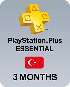 كارت بلايستيشن بلاس إيسينشل - 3 شهور - تركيا