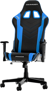 DXRacer Prince P132 Series Gaming Chair - Black and Blue