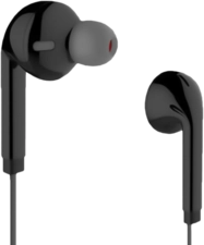 Vidvie HS619 Bass Earphone - Black - 1m