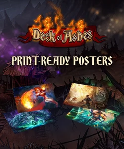 Deck of Ashes - Print-Ready Posters -  للبيع في الإمارات من خلال Games2all