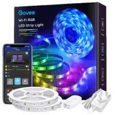 Govee Wi-Fi RGB LED Strip Lights × 2 Rolls - 5m -  for sale in Emirates from Games2all