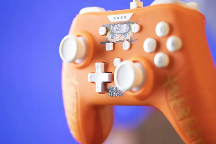 Konix Naruto Orange Controller for Nintendo Switch