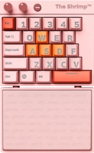 The Shrimp Model 1 Mini Gaming Keyboard - Pinkey -  for sale in Emirates from Games2all