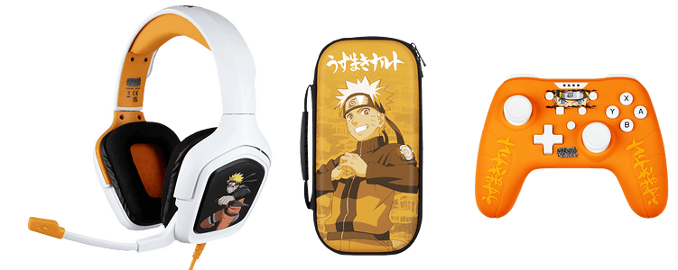 Konix Naruto Switch Gamer Pack