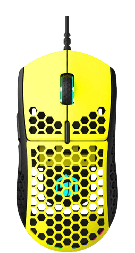 GamerTek GM16 Ultralight Precision Wired Gaming Mouse - Yellow  for sale in Emirates from Games2all
