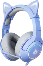 Onikuma K9 Wired RGB Gaming Headset - Blue