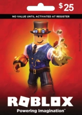 Roblox Card 25 USD Robux Key - United States