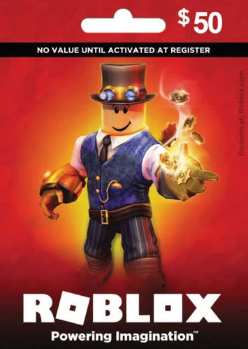 Roblox Card 50 USD Robux Key - United States