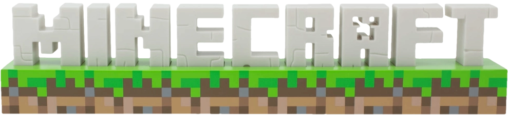 Paladone Minecraft Logo LED Light Lamp  for sale in Emirates from Games2all