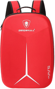 Deadskull BackPack Bag Case for PS5 Console - Red