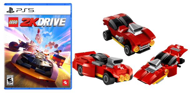 Lego 2K Drive Game + 3-in-1 Aquadirt Racer Toy - PS5