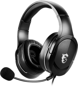 MSI Immerse GH20 Wired Gaming Headset - Black