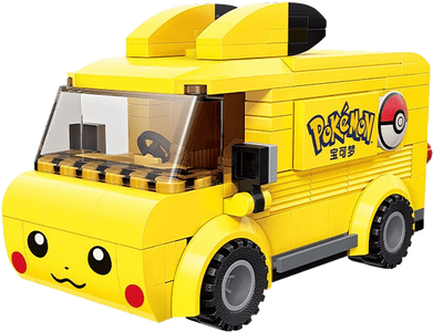 Keeppley Pokemon Pikachu Mini Bus Building Toy