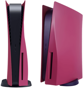 Replacement Plate Cover for PS5 Console - Cosmic Red