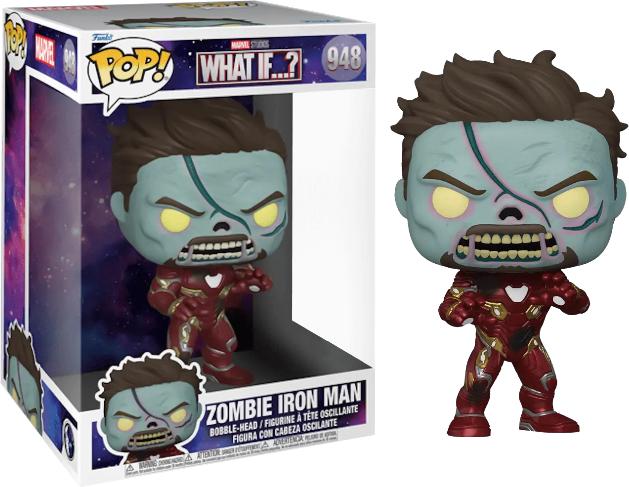 Funko Pop! Marvel: What If...? Zombie Iron Man   for sale in Emirates from Games2all