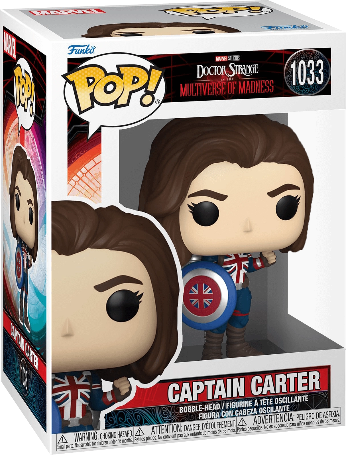 Funko Pop! Marvel: Doctor Strange Multiverse of Madness - Captain Carter  for sale in Emirates from Games2all