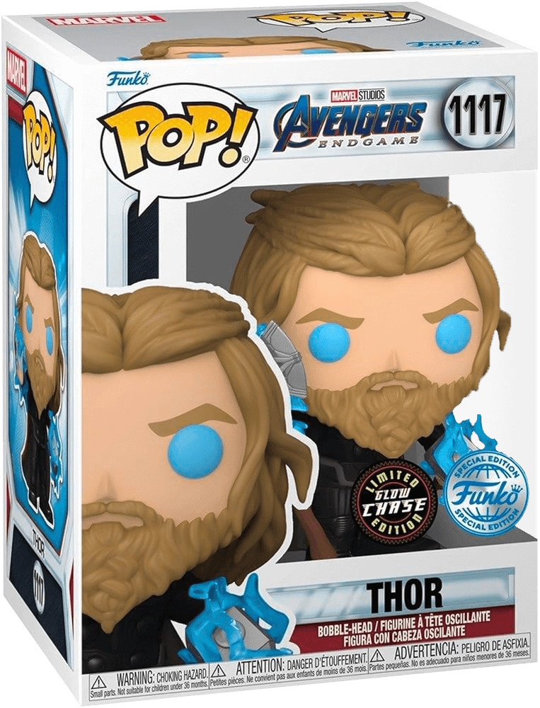 Funko Pop! Marvel: Avengers: End Game - Thor with Thunder (Glows in the Dark)  for sale in Emirates from Games2all