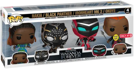 Funko Pop! Marvel: Black Panther: Wakanda Forever 4Pk (GW)(Exc)  for sale in Emirates from Games2all