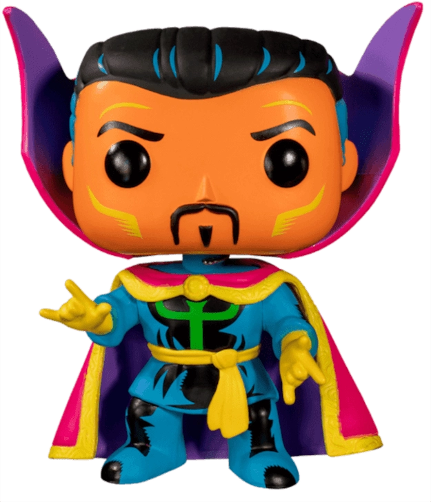 Funko Pop! Marvel: Black Light Dr. Strange (Exc)  for sale in Emirates from Games2all