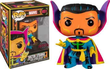 Funko Pop! Marvel: Black Light Dr. Strange (Exc)  for sale in Emirates from Games2all