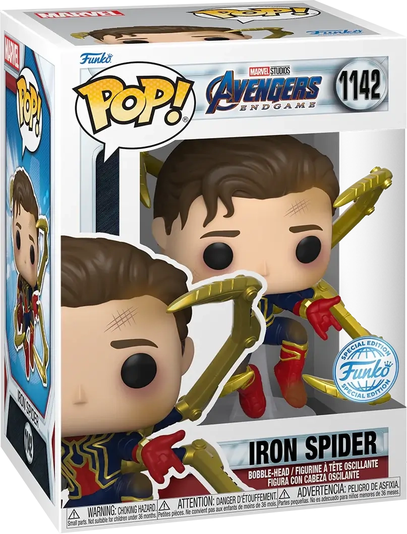 Funko Pop! Marvel: Avengers Endgame - Unmasked Spider Man (Exc)  for sale in Emirates from Games2all