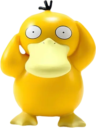  Pokemon - Psyduck Pokedex Mini Statue Figure