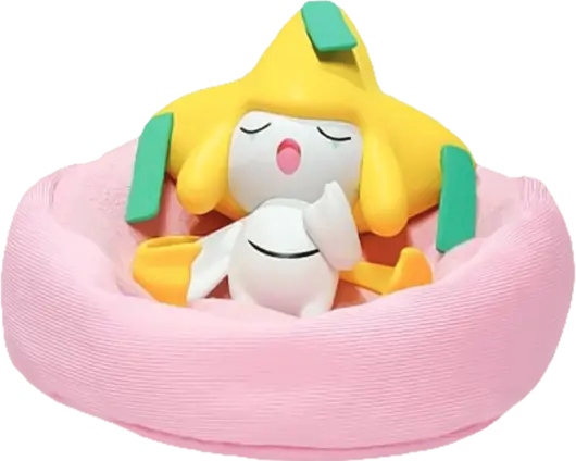 Starry Dream Pokemon: Sleeping Jirachi