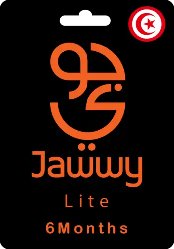Jawwy TV Lite Gift Card - Tunisia - 6 Months
