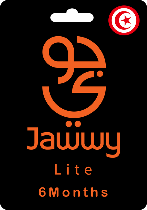 Jawwy TV Lite Gift Card - Tunisia - 6 Months  for sale in Emirates from Games2all