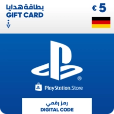 PSN PlayStation Store Gift Card EUR 5 (German) (88098)