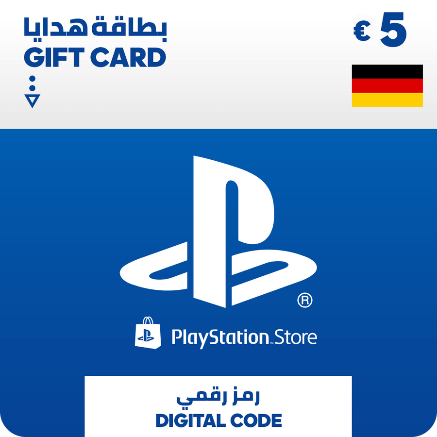PSN PlayStation Store Gift Card EUR 5 (Germany)