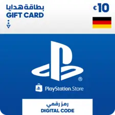 PSN PlayStation Store Gift Card EUR 10 (German) (88099)
