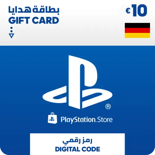PSN PlayStation Store Gift Card EUR 10 (German)