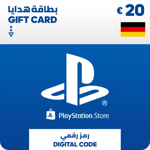 PSN PlayStation Store Gift Card EUR 20 (German)