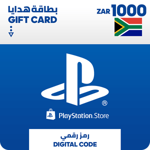 PSN PlayStation Store Gift Card ZAR 1000 (South Africa) -  for sale in Emirates from Games2all