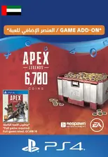 Apex Legends - 6.000 (+700 Bonus) Coins - UAE - PS4 (88122)