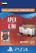 Apex Legends - 6.000 (+700 Bonus) Coins - UAE - PS4 -  for sale in Emirates from Games2all