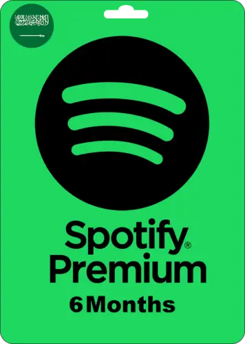 Spotify Premium Gift Card - KSA - 6 Months
