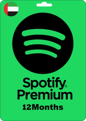Spotify Premium Gift Card - UAE - 12 Months