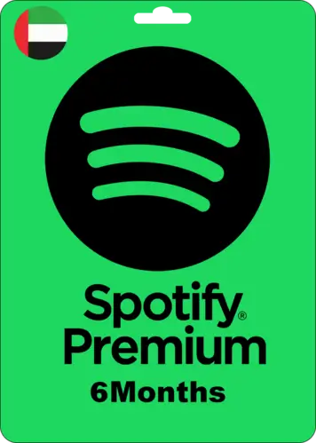 Spotify Premium Gift Card - UAE - 6 Months