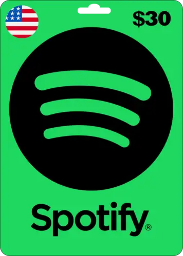 Spotify Wallet Gift Card - USA - $30